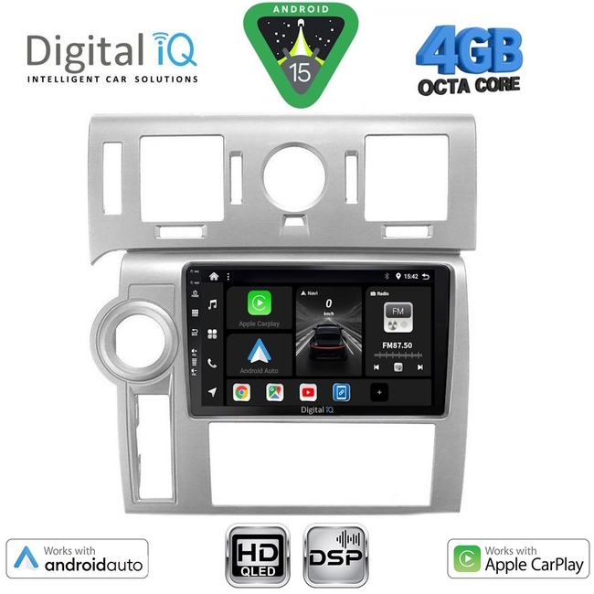 DIGITAL IQ BXF 16216_CPAA (9inc) MULTIMEDIA TABLET for HUMMER H2 mod. 2008-2009