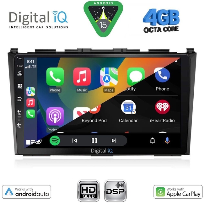 DIGITAL IQ BXF 16197_CPAA (9inc) MULTIMEDIA TABLET for HONDA CRV mod. 2006-2012