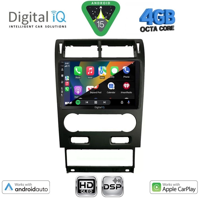 DIGITAL IQ BXF 16161A_CPAA (9inc) MULTIMEDIA TABLET for FORD MONDEO mod. 2003-2006
