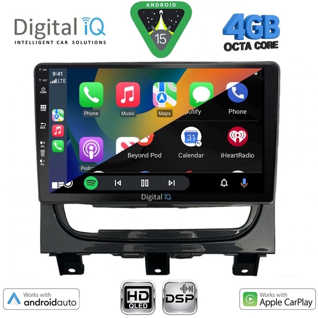 DIGITAL IQ BXF 16146_CPAA (9inc) MULTIMEDIA TABLET for FIAT STRADA mod. 2012-2020