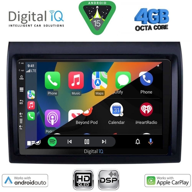 DIGITAL IQ BXF 16140_CPAA (9inc) MULTIMEDIA TABLET for FIAT DUCATO mod. 2006-2011