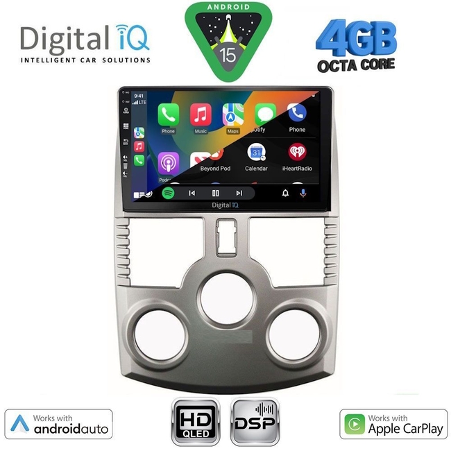 DIGITAL IQ BXF 16126_CPAA (9inc) MULTIMEDIA TABLET for DAIHATSU TERIOS mod. 2006-2017