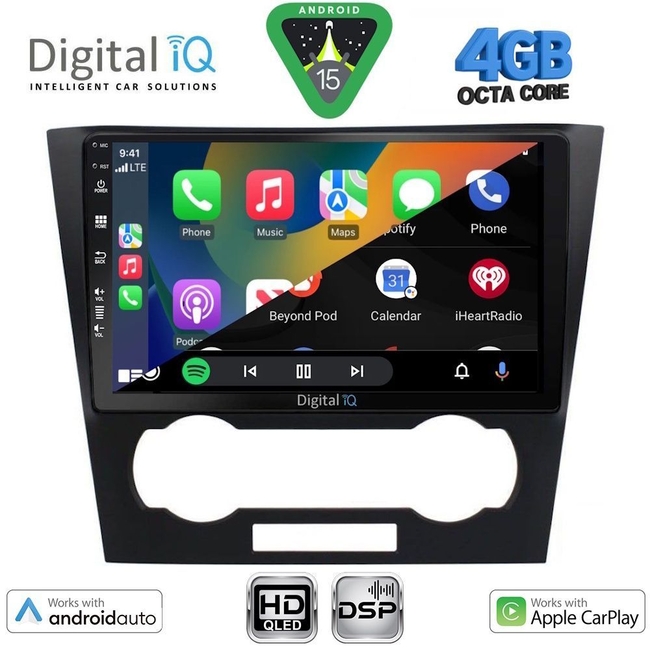 DIGITAL IQ BXF 16073_CPAA (9inc) MULTIMEDIA TABLET for CHEVROLET EPICA mod. 2006-2011