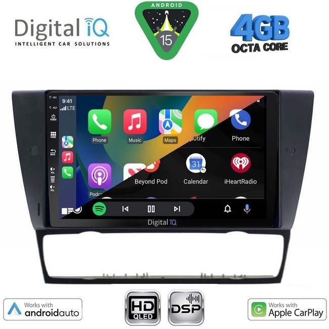 DIGITAL IQ BXF 16043_CPAA (9inc) MULTIMEDIA TABLET for BMW E90-E91-E92-E93 mod. 2005-2012