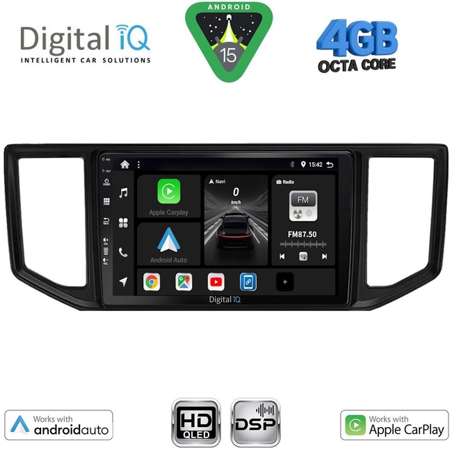 DIGITAL IQ BXF 16753_CPAA (10inc) MULTIMEDIA TABLET for VW CRAFTER mod. 2017-2026