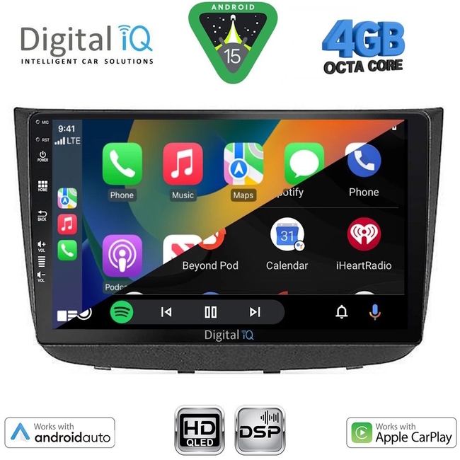 DIGITAL IQ BXF 16420_CPAA (10inc) MULTIMEDIA TABLET for MERCEDES VITO - VIANO (W639) mod. 2003-2007