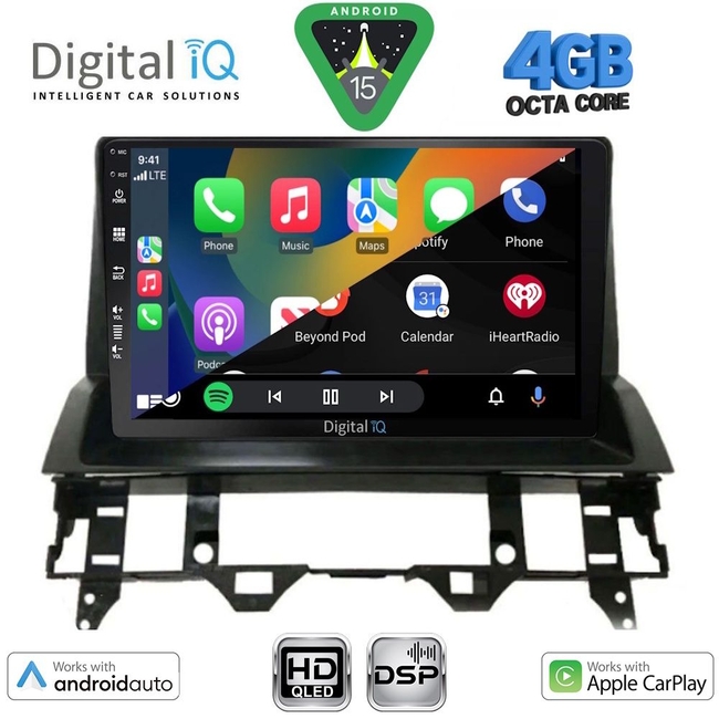 DIGITAL IQ BXF 16376_CPAA DASH (10inc) MULTIMEDIA TABLET for MAZDA 6 mod. 2002-2008