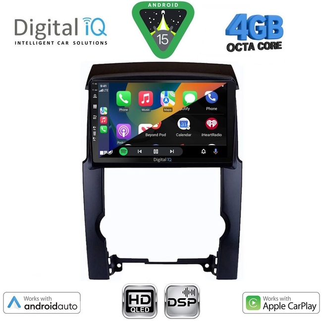 DIGITAL IQ BXF 16318_CPAA (10inc) MULTIMEDIA TABLET for KIA SORENTO mod. 2009-2014