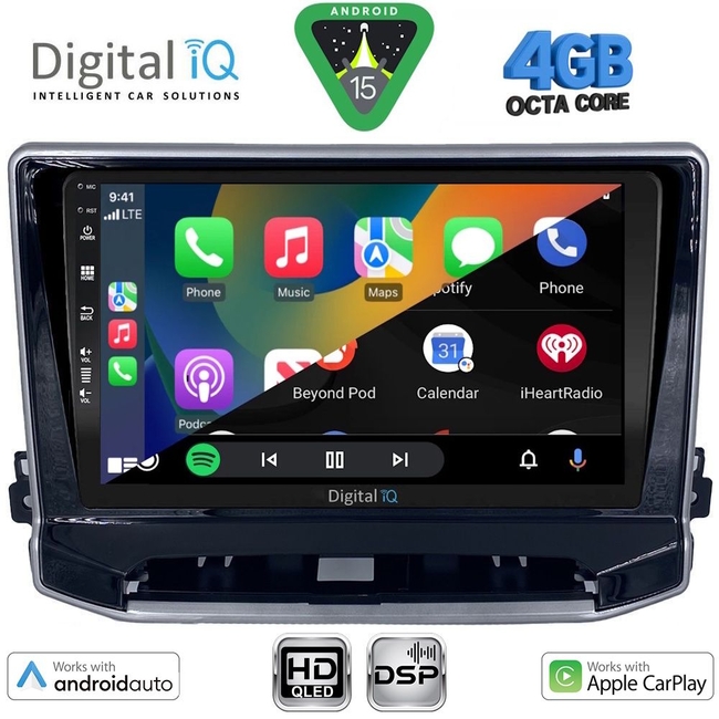 DIGITAL IQ BXF 16279_CPAA (10inc) MULTIMEDIA TABLET for JEEP COMPASS mod. 2022-2026