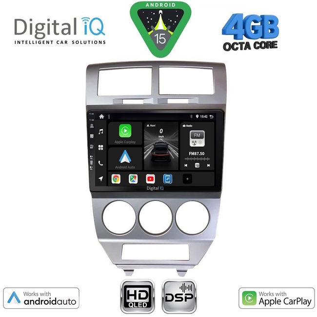 DIGITAL IQ BXF 16275_CPAA (10inc) MULTIMEDIA TABLET for DODGE CALIBER mod. 2006-2012