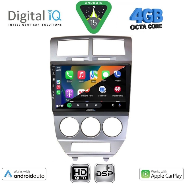 DIGITAL IQ BXF 16275_CPAA (10inc) MULTIMEDIA TABLET for DODGE CALIBER mod. 2006-2012