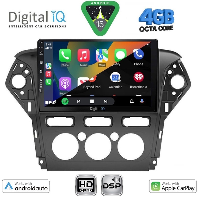 DIGITAL IQ BXF 16163_CPAA A/C (10inc) MULTIMEDIA TABLET for FORD MONDEO mod. 2011-2013