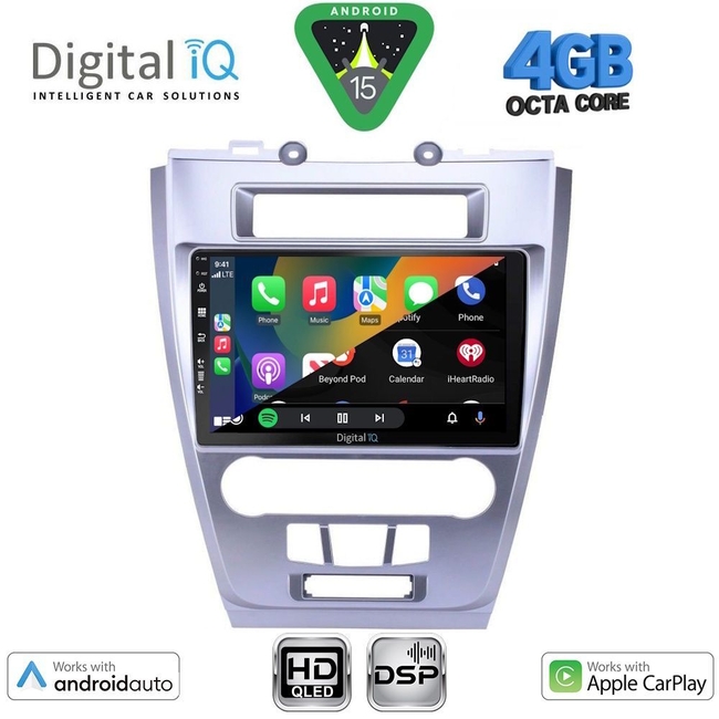 DIGITAL IQ BXF 16159_CPAA (10inc) MULTIMEDIA TABLET for FORD FUSION mod. 2012-2017