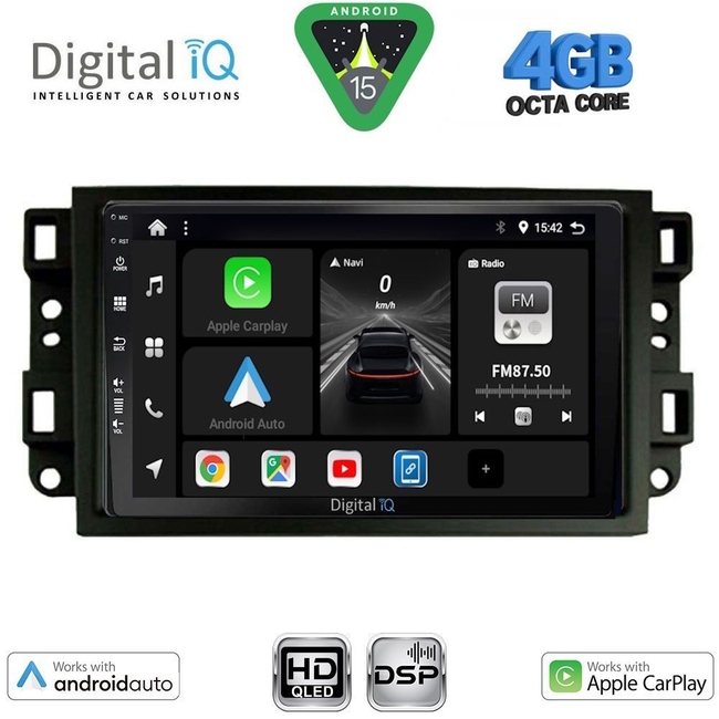 DIGITAL IQ BXF 16070_CPAA (10inc) MULTIMEDIA TABLET for CHEVROLET ALL mod. 2004-2011