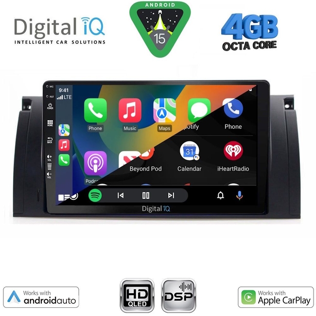 DIGITAL IQ BXF 16046_CPAA (8inc) MULTIMEDIA TABLET for BMW S.5 - X5 mod. 1997-2005