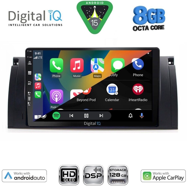 DIGITAL IQ BXF 7046_CPAA (8inc) MULTIMEDIA TABLET for BMW S.5 - X5 mod. 1997-2005