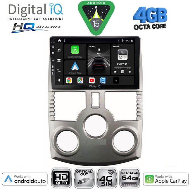 DIGITAL IQ BXK 19124_CPAA (10inc) MULTIMEDIA TABLET for DAIHATSU SIRION mod. 2006-2012