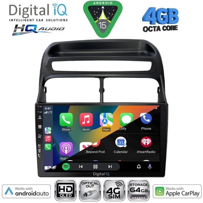 DIGITAL IQ BXK 19129_CPAA (9inc) MULTIMEDIA TABLET for FIAT LINEA mod. 2007-2011