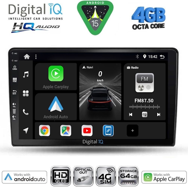DIGITAL IQ BXK 19150_CPAA (9inc) MULTIMEDIA TABLET for FORD ECOSPORT  mod. 2012-2018