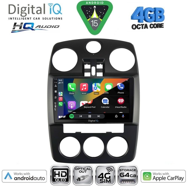 DIGITAL IQ BXK 19285_CPAA (9inc) MULTIMEDIA TABLET for CHRYSLER 300C mod. 2005-2010
