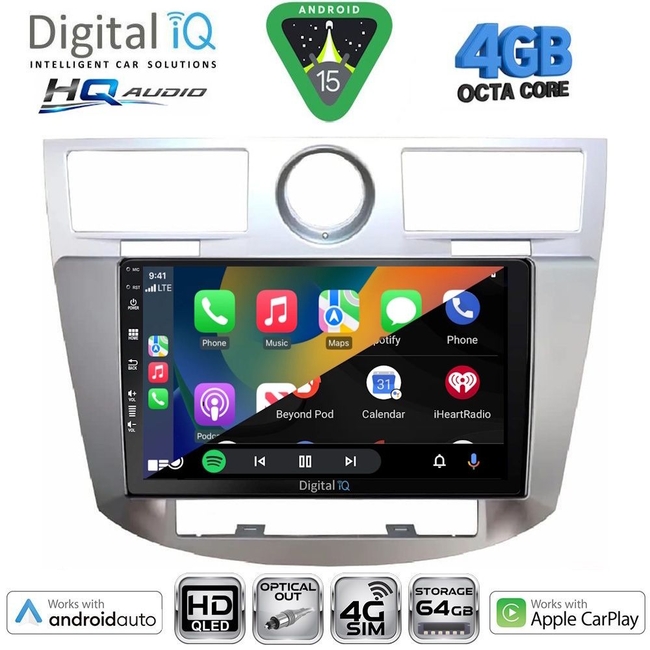 DIGITAL IQ BXK 19289_CPAA (9inc) MULTIMEDIA for CHRYSLER SEBRING mod. 2008-2010
