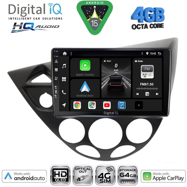 DIGITAL IQ BXK 19169_CPAA  (9inc) MULTIMEDIA TABLET for FORD FOCUS mod. 1998-2004