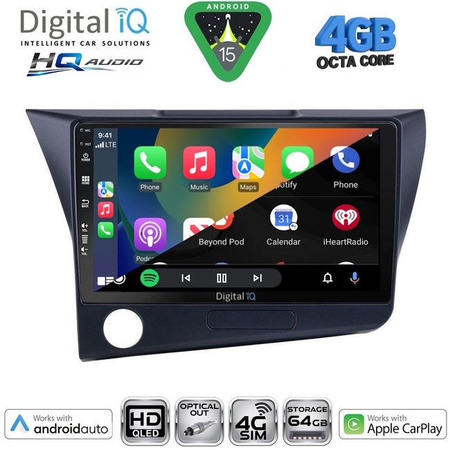 DIGITAL IQ BXK 19200_CPAA (9inc) MULTIMEDIA TABLET for HRV mod. 1998-2005