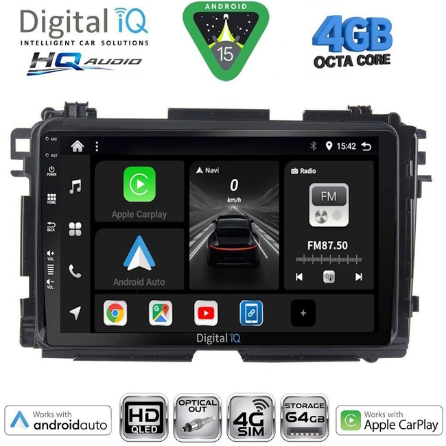 DIGITAL IQ BXK 19200_CPAA (9inc) MULTIMEDIA TABLET for HRV mod. 1998-2005