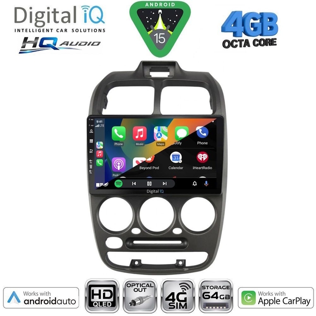 DIGITAL IQ BXK 19246_CPAA (9inc) MULTIMEDIA TABLET for HYUNDAI ACCENT mod. 1999-2004