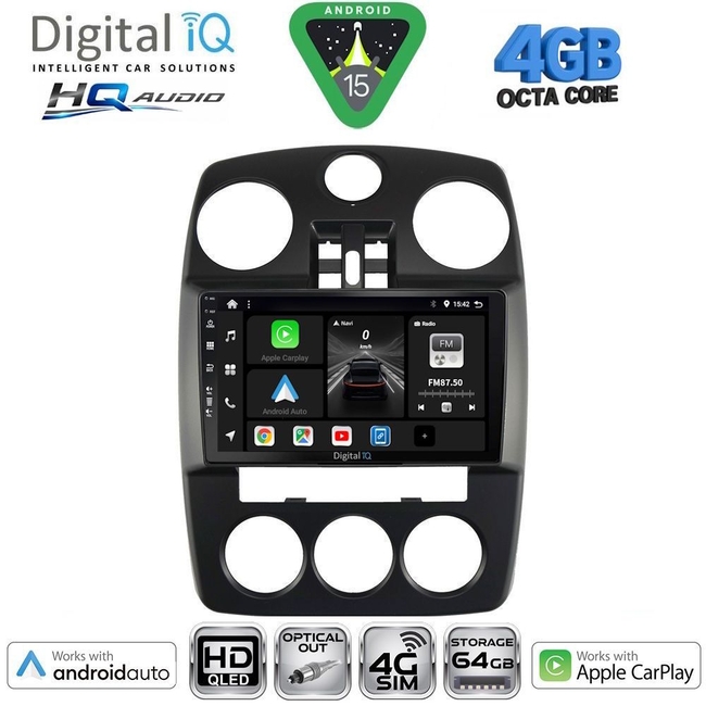 DIGITAL IQ BXK 19280_CPAA (9inc) MULTIMEDIA TABLET for JEEP GRAND CHEROKEE mod. 1999-2004