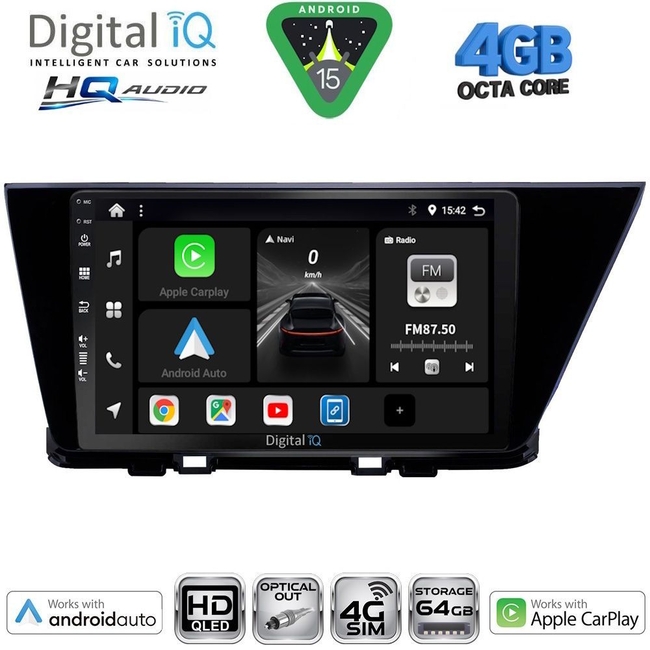 DIGITAL IQ BXK 19300_CPAA (9inc) MULTIMEDIA TABLET for KIA CEED  mod. 2006-2009