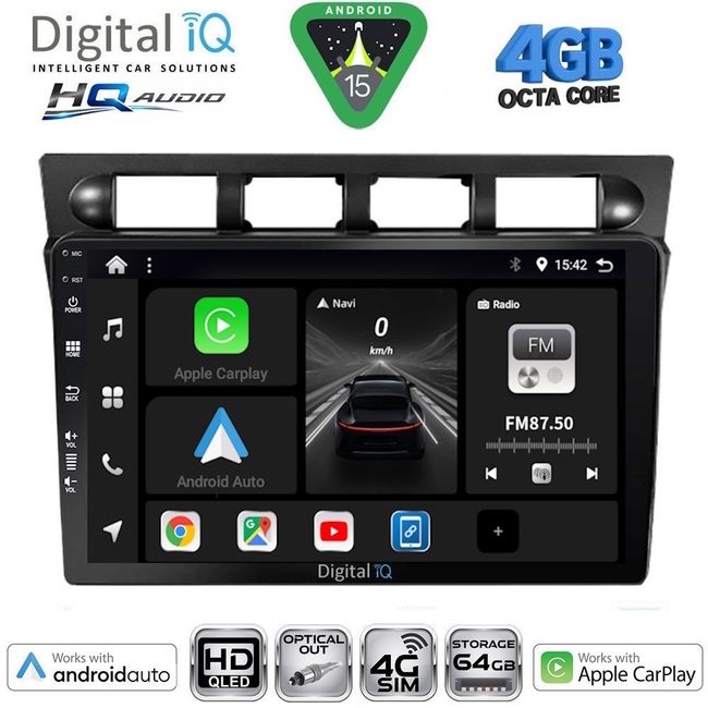 DIGITAL IQ BXK 19300_CPAA (9inc) MULTIMEDIA TABLET for KIA CEED  mod. 2006-2009