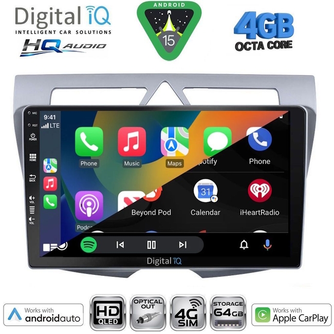 DIGITAL IQ BXK 19300_CPAA (9inc) MULTIMEDIA TABLET for KIA CEED  mod. 2006-2009