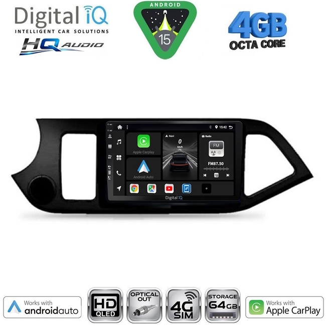 DIGITAL IQ BXK 19300_CPAA (9inc) MULTIMEDIA TABLET for KIA CEED  mod. 2006-2009