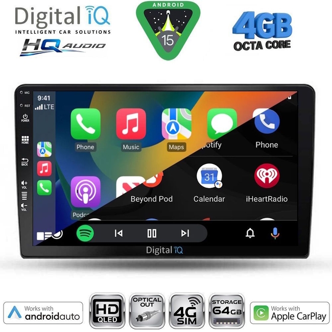 DIGITAL IQ BXK 19301_CPAA (9inc) MULTIMEDIA TABLET for KIA CEED  mod. 2009-2012