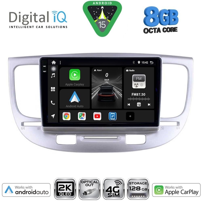 DIGITAL IQ BXK 19310_CPAA (9inc) MULTIMEDIA TABLET for KIA PICANTO mod. 2021-2026
