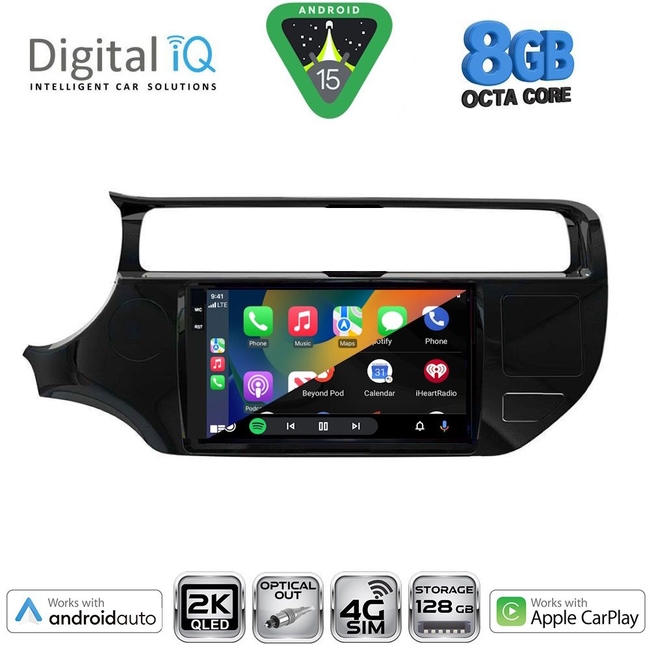 DIGITAL IQ BXK 19310_CPAA (9inc) MULTIMEDIA TABLET for KIA PICANTO mod. 2021-2026