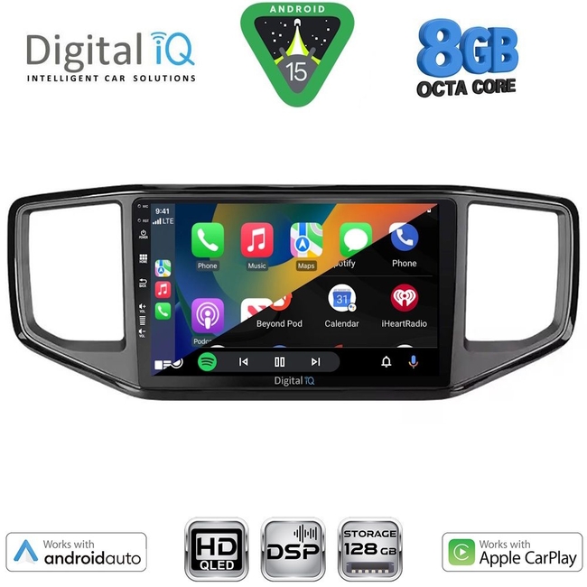 DIGITAL IQ BXF 7754_CPAA (9inc) MULTIMEDIA TABLET for VW AMAROK mod. 2017-2022