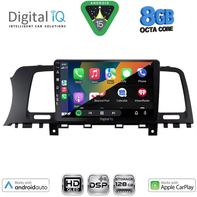 DIGITAL IQ BXF 7462_CPAA (9inc) MULTIMEDIA TABLET for NISSAN MURANO mod. 2007-2014