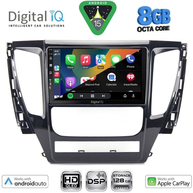 DIGITAL IQ BXF 7447A_CPAA (9inc) MULTIMEDIA TABLET for MITSUBISHI PAJERO mod. 2013-2020