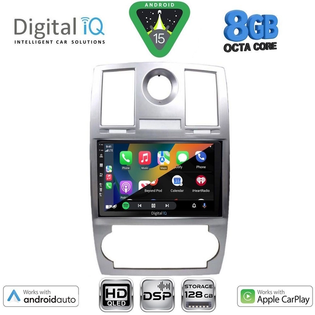 DIGITAL IQ BXF 7285_CPAA (9inc) MULTIMEDIA TABLET for CHRYSLER 300C mod. 2005-2010