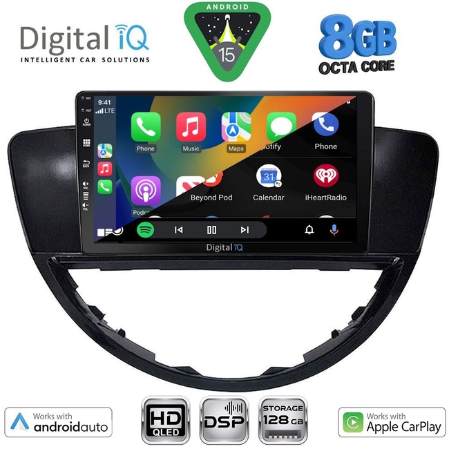 DIGITAL IQ BXF 7660_CPAA (9inc) MULTIMEDIA TABLET for SUBARU TRIBECA mod. 2007-2014