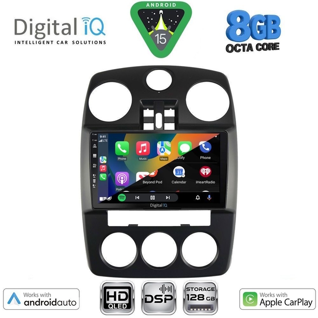 DIGITAL IQ BXF 7287_CPAA (9inc) MULTIMEDIA for CHRYSLER PT CRUISER mod. 2005-2010