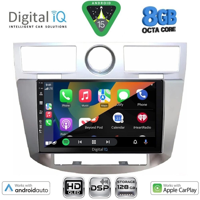 DIGITAL IQ BXF 7289_CPAA (9inc) MULTIMEDIA for CHRYSLER SEBRING mod. 2008-2010