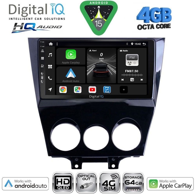 DIGITAL IQ BXK 19391_CPAA (10inc) MULTIMEDIA TABLET for MAZDA CX9 mod. 2006-2015