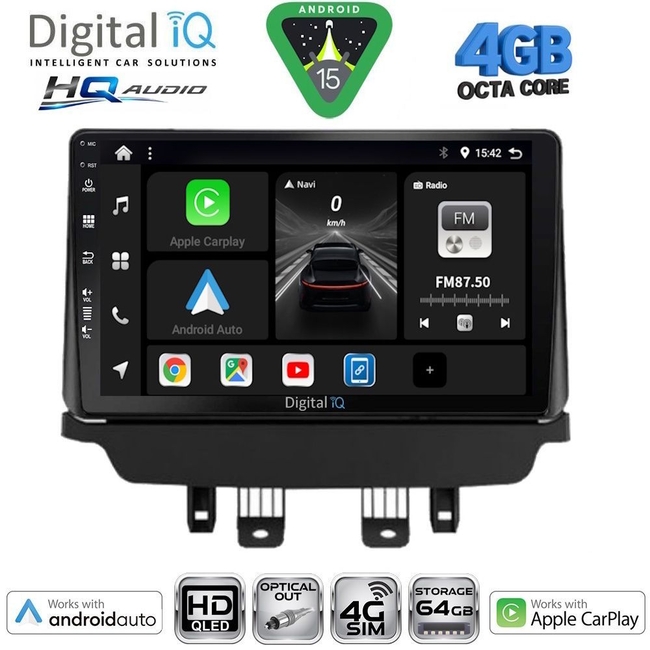 DIGITAL IQ BXK 19380_CPAA (10inc) MULTIMEDIA TABLET for MAZDA  CX5 mod. 2013-2017
