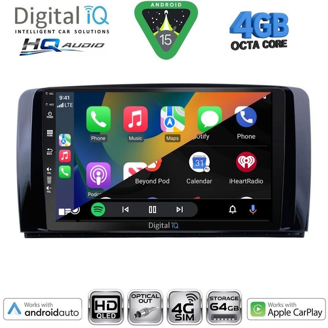 DIGITAL IQ BXK 19420_CPAA (10inc) MULTIMEDIA TABLET for MERCEDES VITO - VIANO (W639) mod. 2003-2007