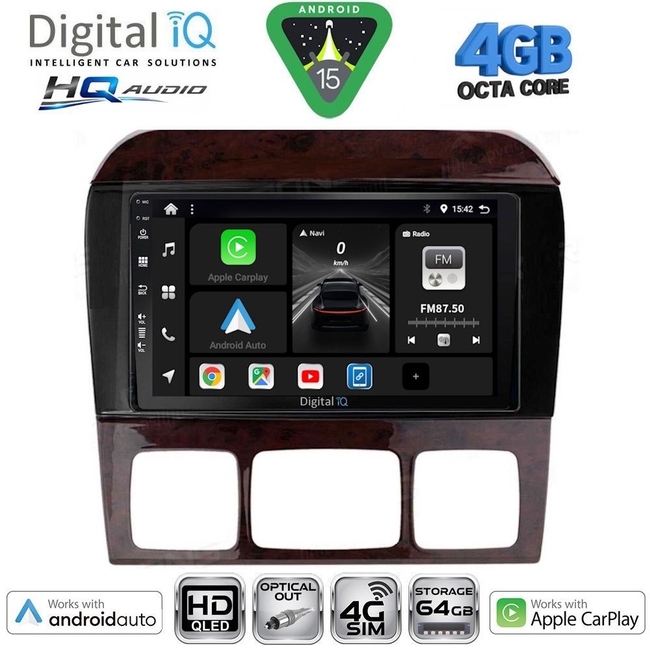 DIGITAL IQ BXK 19420_CPAA (10inc) MULTIMEDIA TABLET for MERCEDES VITO - VIANO (W639) mod. 2003-2007