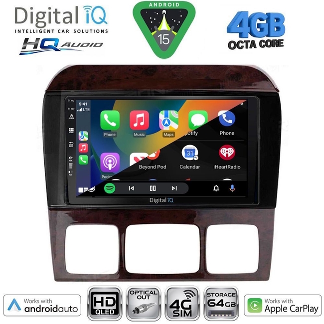 DIGITAL IQ BXK 19420_CPAA (10inc) MULTIMEDIA TABLET for MERCEDES VITO - VIANO (W639) mod. 2003-2007