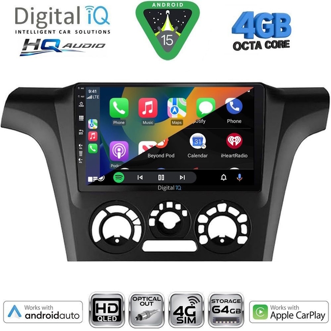 DIGITAL IQ BXK 19440_CPAA (10inc) MULTIMEDIA TABLET for MITSUBISHI OUTLANDER mod. 2020-2022